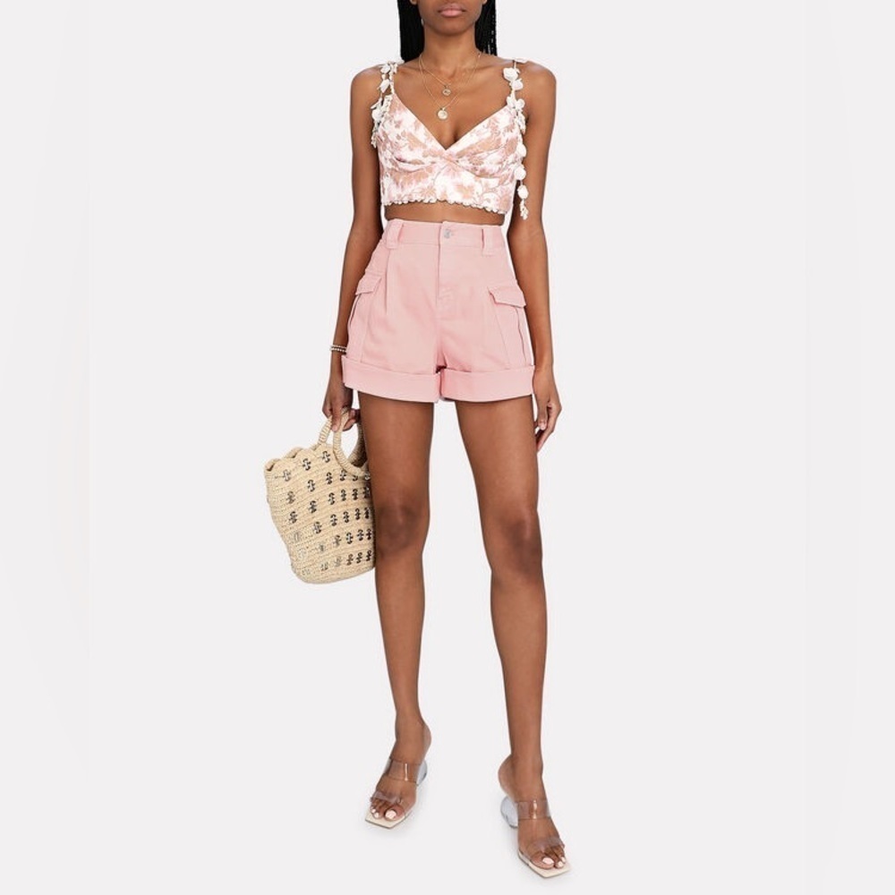 DEREK LAM 10 CROSBY
Ryder Cargo Cotton Shorts Peach